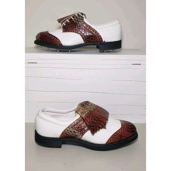 Eton | Shoes | New Etonic Vintage Professional Brown Leather Kiltie ...